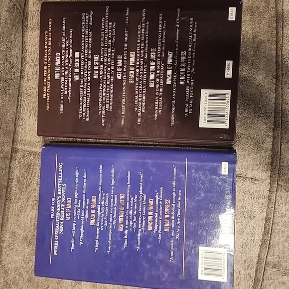 2 Hard Cover Perri O'Shauhnessy Books - Picture 4 of 8